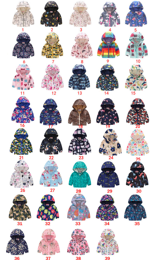 Chaqueta con Capucha y Estampado Moderno - Image 14