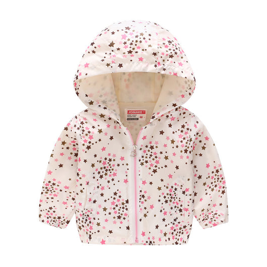Chaqueta con Capucha y Estampado Moderno - Image 19
