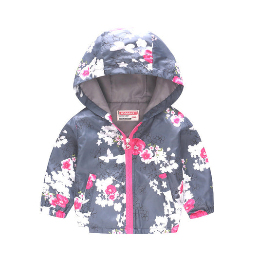 Chaqueta con Capucha y Estampado Moderno - Image 20