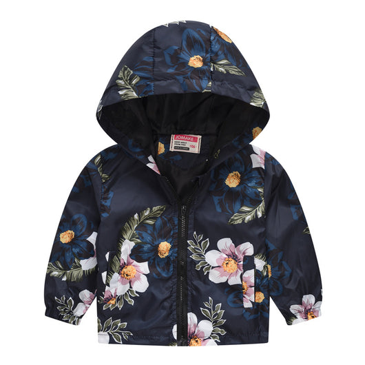 Chaqueta con Capucha y Estampado Moderno - Image 38