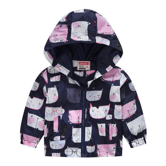 Chaqueta con Capucha y Estampado Moderno - Image 39