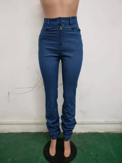 Pantalones de Mezclilla Clásicos de Corte Recto - Image 19