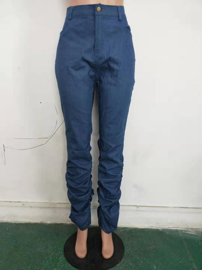 Pantalones de Mezclilla Clásicos de Corte Recto - Image 20