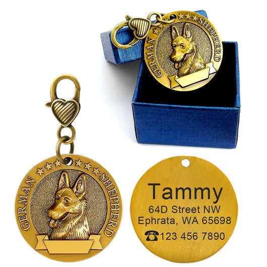 Placa de Identificación para Perros Grabada en Metal - Antiloss - Image 12