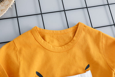 Conjunto Infantil de Algodón con Manga Corta - Image 9