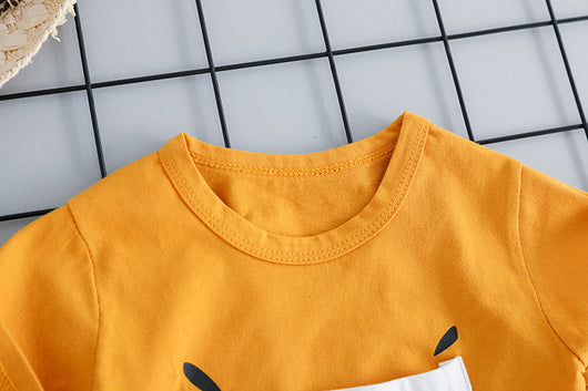 Conjunto Infantil de Algodón con Manga Corta - Image 9