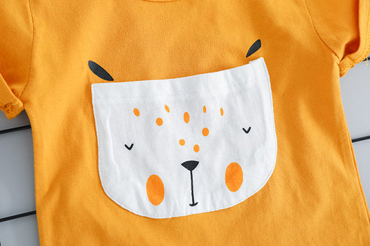 Conjunto Infantil de Algodón con Manga Corta - Image 10