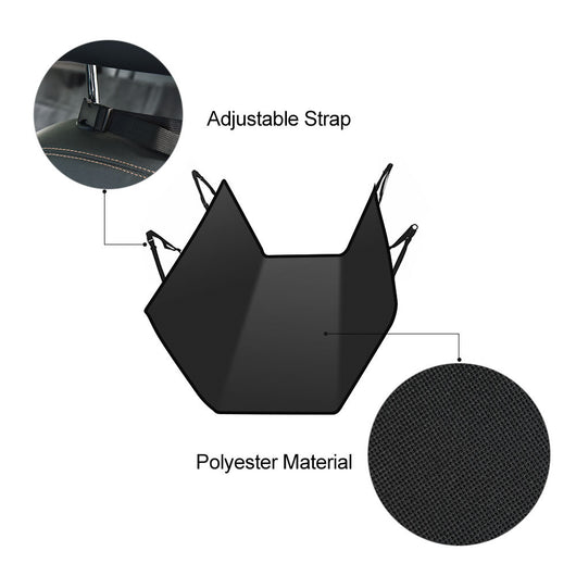 Tapete Protector Impermeable para Mascotas en Auto - Doble Cobertura para Perros y Gatos - Image 7