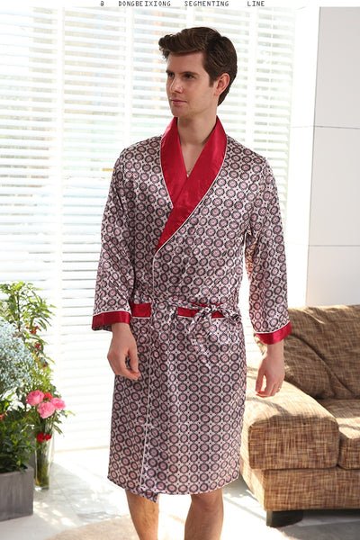 Pijama de Seda Ligera con Manga Larga para Verano - Image 12