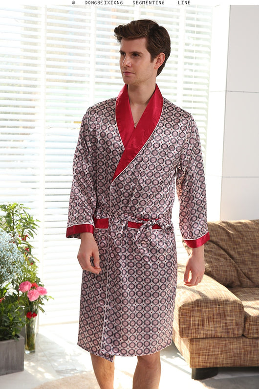 Pijama de Seda Ligera con Manga Larga para Verano - Image 12