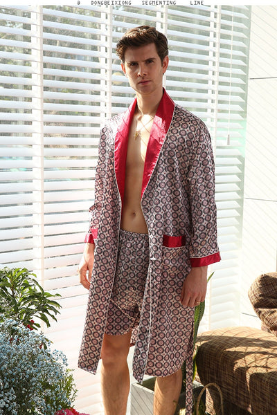 Pijama de Seda Ligera con Manga Larga para Verano - Image 13