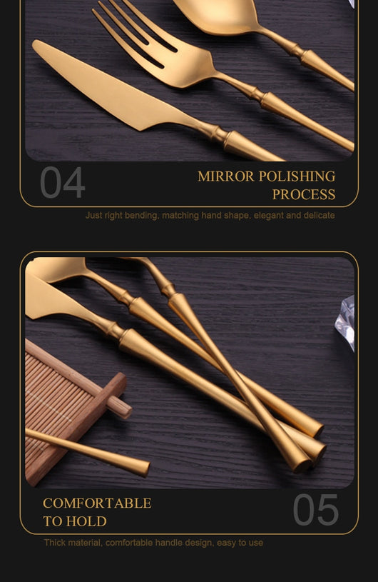 Juego de 4 Cucharas de Acero Inoxidable Premium - Image 75