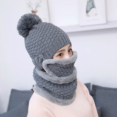 Gorro Tejido Cálido para Otoño e Invierno - Image 17