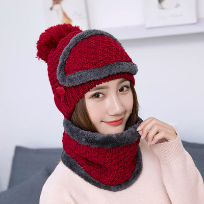 Gorro Tejido Cálido para Otoño e Invierno - Image 21