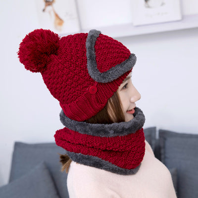 Gorro Tejido Cálido para Otoño e Invierno - Image 22
