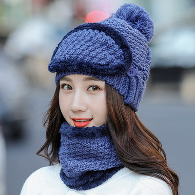 Gorro Tejido Cálido para Otoño e Invierno - Image 31