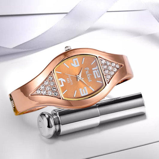 Reloj de Pulsera Dorado Rosa para Mujer - Image 19