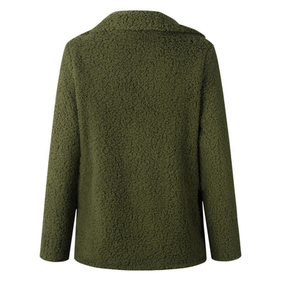 Blusa Elegante de Botones con Cuello Solapa para Otoño e Invierno - Image 16
