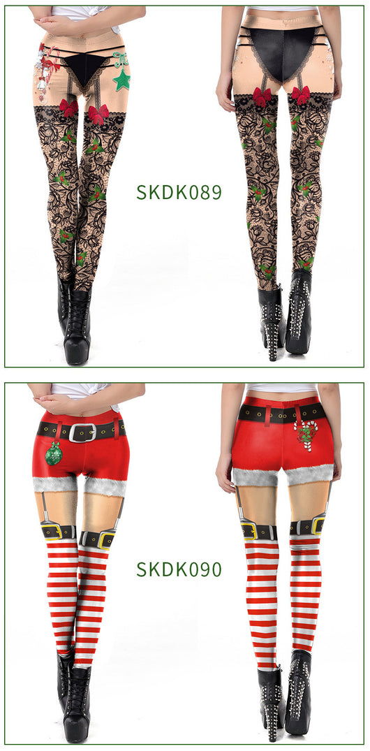 Leggings Navideños Cómodos y Elegantes - Image 10