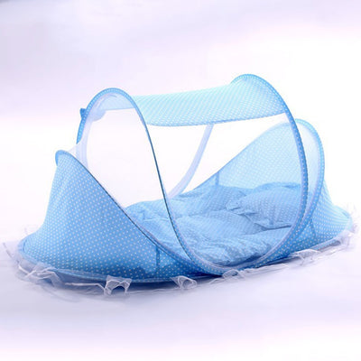 Red Mosquitera Plegable para Cuna de Bebé con Red de Almohada - Set de 2 Piezas - Image 16