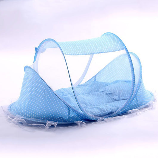 Red Mosquitera Plegable para Cuna de Bebé con Red de Almohada - Set de 2 Piezas - Image 16