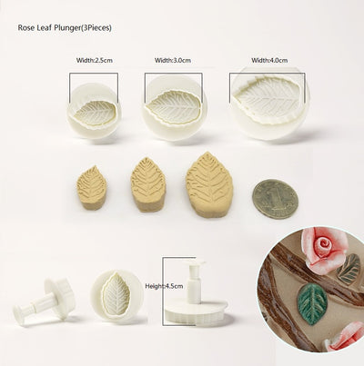 Kit Profesional de Moldes para Flores en Fondant y Decoración de Pasteles - Image 8