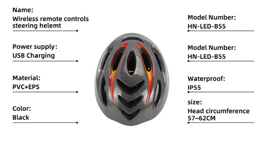 Casco Inteligente para Bicicleta con Luces LED Direccionales - Image 8