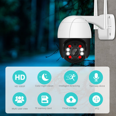 Cámara de Seguridad WiFi 360° con Movimiento y Visión Nocturna - Image 10