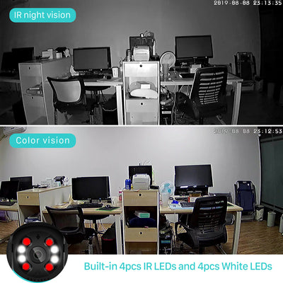 Cámara de Seguridad WiFi 360° con Movimiento y Visión Nocturna - Image 17