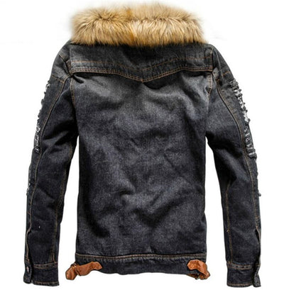 Chaqueta Vaquera Premium con Forro Aterciopelado - Image 8