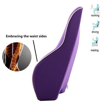 Cojín Lumbar de Espuma Viscoelástica para Auto - Soporte Ergonómico Universal - Image 27