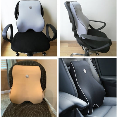 Cojín Lumbar de Espuma Viscoelástica para Auto - Soporte Ergonómico Universal - Image 30