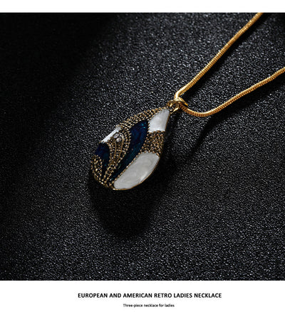 Conjunto de Joyas Gota de Agua - Image 13