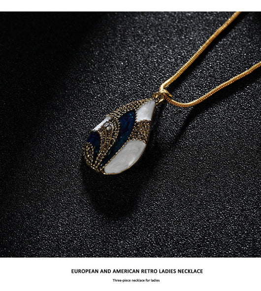 Conjunto de Joyas Gota de Agua - Image 13