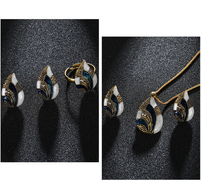 Conjunto de Joyas Gota de Agua - Image 14