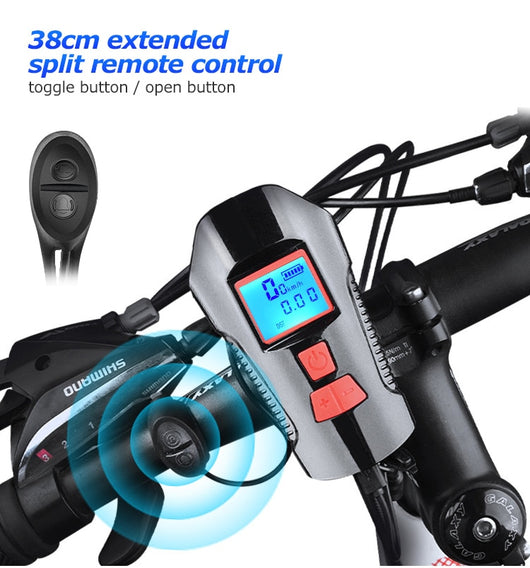 Luz Frontal para Bicicleta Resistente al Agua con Carga USB - Image 9