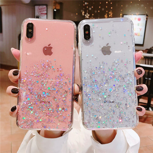 Funda de celular con epoxy y brillo - Image 9