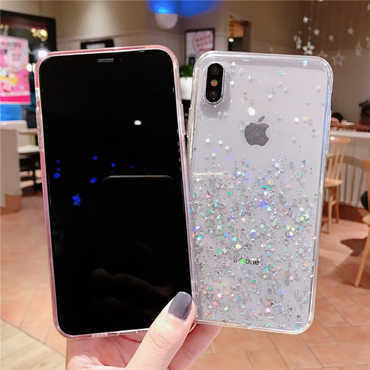 Funda de celular con epoxy y brillo - Image 10