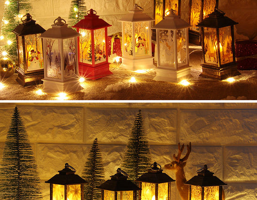 Decoración Navideña LED - Papá Noel y Muñeco de Nieve Iluminado - Image 58