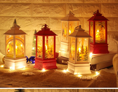 Decoración Navideña LED - Papá Noel y Muñeco de Nieve Iluminado - Image 61