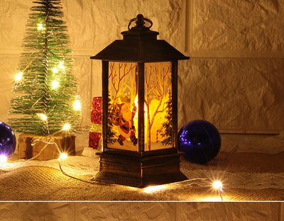 Decoración Navideña LED - Papá Noel y Muñeco de Nieve Iluminado - Image 62