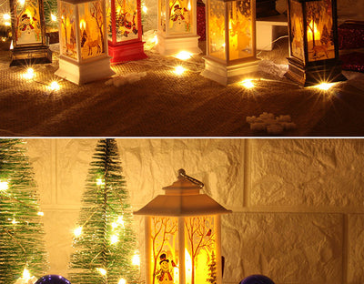 Decoración Navideña LED - Papá Noel y Muñeco de Nieve Iluminado - Image 64