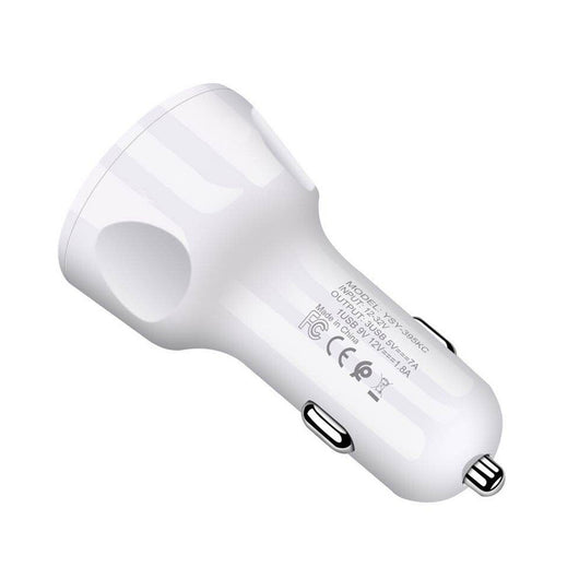 Cargador Rápido USB de 3 Puertos para Auto - Image 13