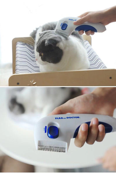 Peine Eléctrico Eliminador de Pulgas y Piojos para Mascotas - Image 11