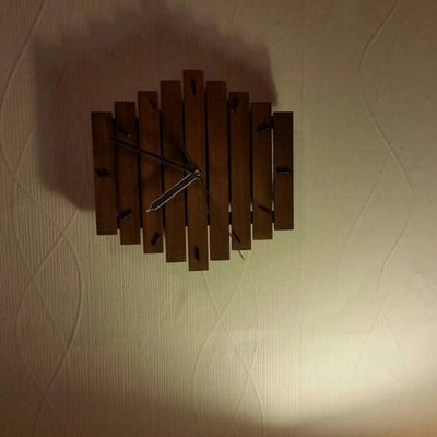 Reloj de Pared en Madera Natural - Image 4