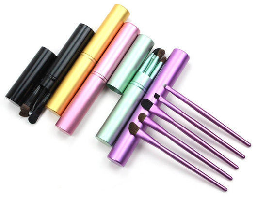 Set de 5 Brochas de Maquillaje Portátiles para Viajes - Image 25
