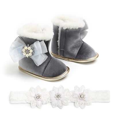 Botas de Algodón Caña Alta para Otoño e Invierno - Image 10