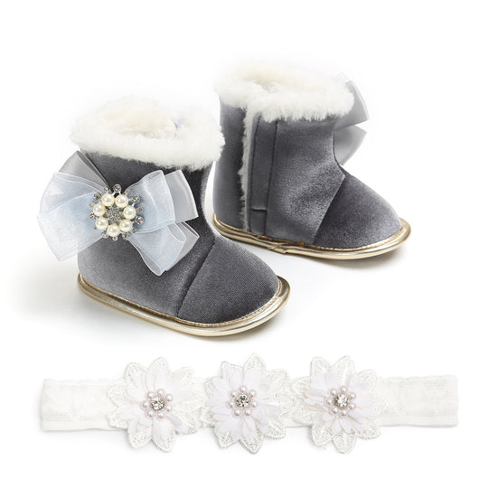 Botas de Algodón Caña Alta para Otoño e Invierno - Image 10