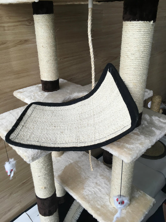 Manta Rascadora para Gatos con Sisal y Patas Acolchadas - Image 10