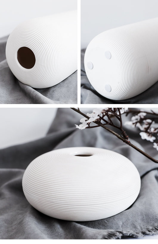 Vajilla de Porcelana Floral con Diseño Minimalista Moderno - Image 12
